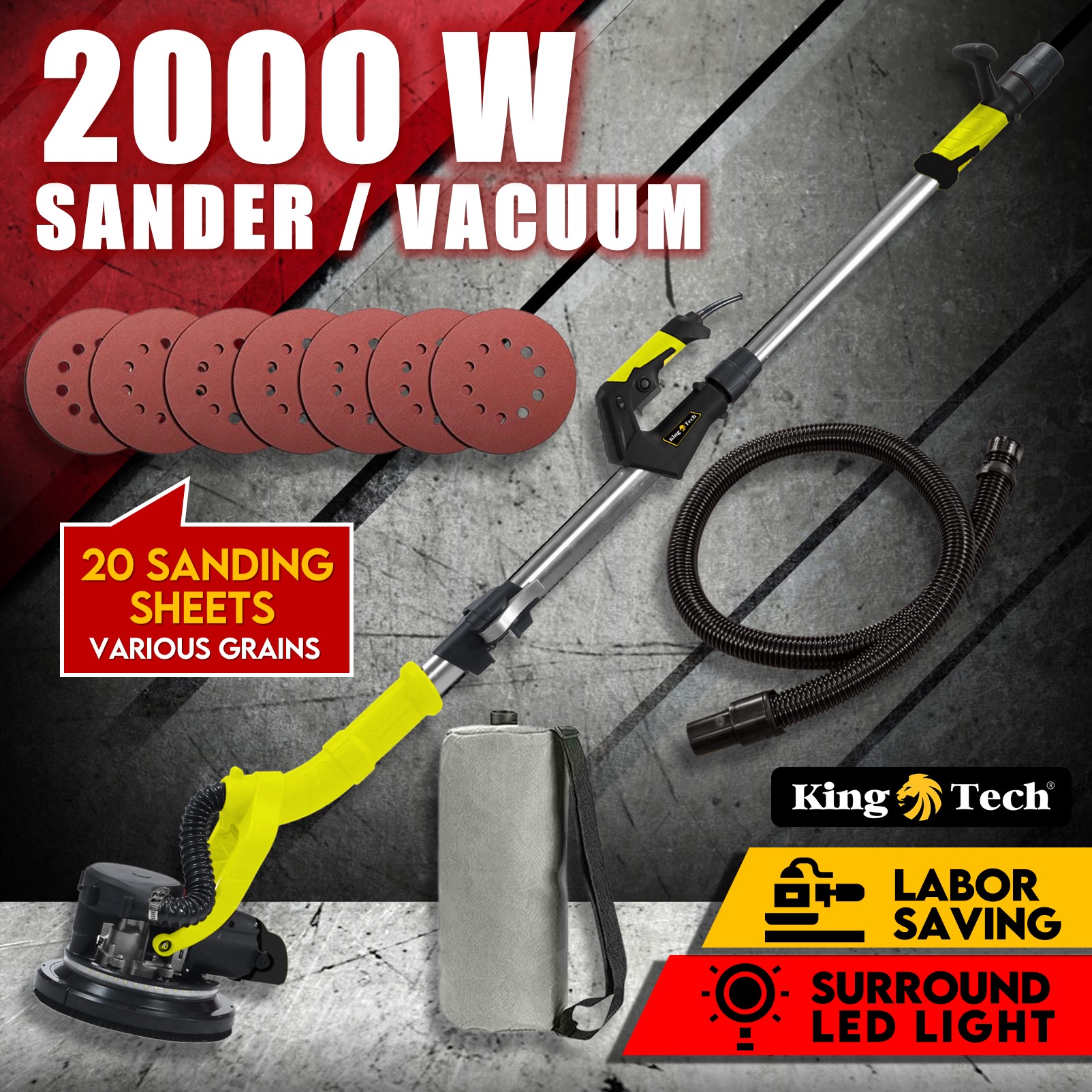 2 IN 1 Drywall Sander / Vacuum